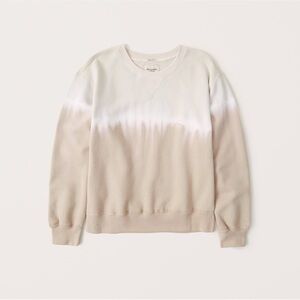 Abercrombie and Fitch Dyed Crew Neck Sweatshirt - XS